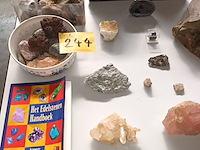 Lot 244 - mineralen en stenen. 16 stuks - afbeelding 1 van  8