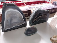 Lot 244 - mineralen en stenen. 16 stuks - afbeelding 5 van  8