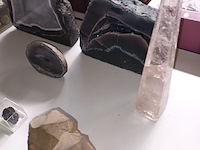 Lot 244 - mineralen en stenen. 16 stuks - afbeelding 6 van  8