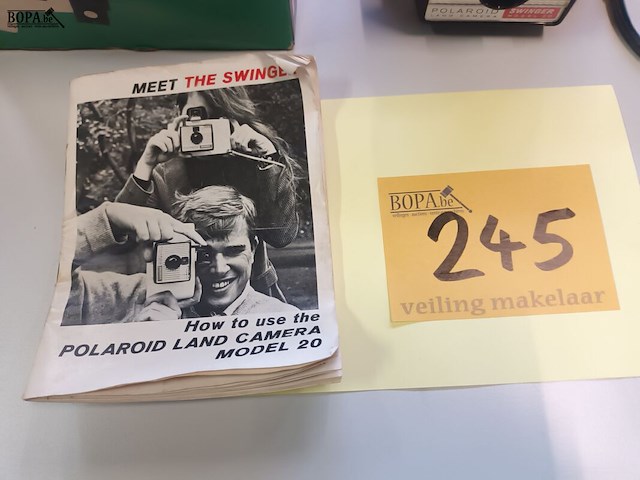 Lot 245 - polaroid land camera - afbeelding 2 van  6