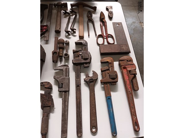 Lot 246 - antiek gereedschap. 48 stuks - afbeelding 2 van  5