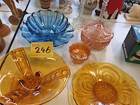 Lot 246 - art deco glaswerk. 8 stuks - afbeelding 1 van  6