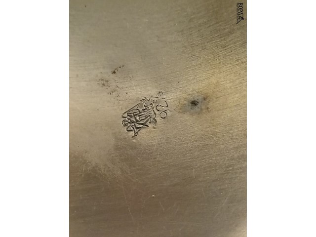 Lot 246 - soepterrine in tin - afbeelding 4 van  4