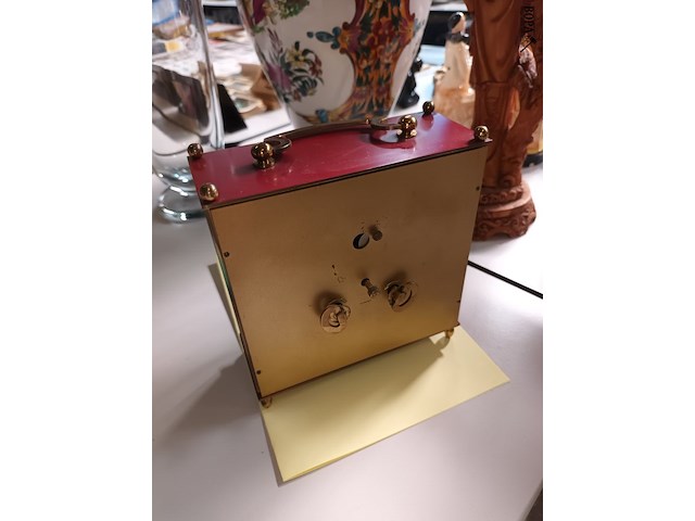 Lot 247 - tafelklok mauthe germany - afbeelding 3 van  3