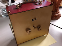 Lot 247 - tafelklok mauthe germany - afbeelding 3 van  3