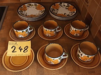 Lot 248 - boch servies. 17 stuks - afbeelding 1 van  5