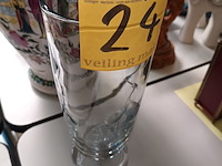 Lot 248 - glazen vaas met reigers - afbeelding 3 van  3