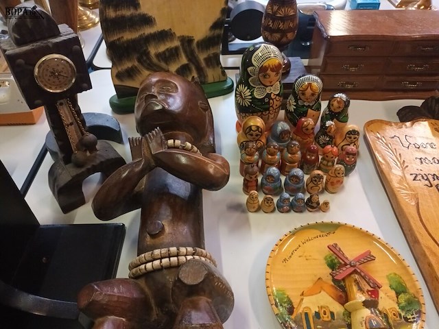 Lot 248 - houten decoratie. 36 stuks - afbeelding 4 van  8