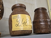 Lot 248 - lot houten siervazen 4 stuks - afbeelding 4 van  4