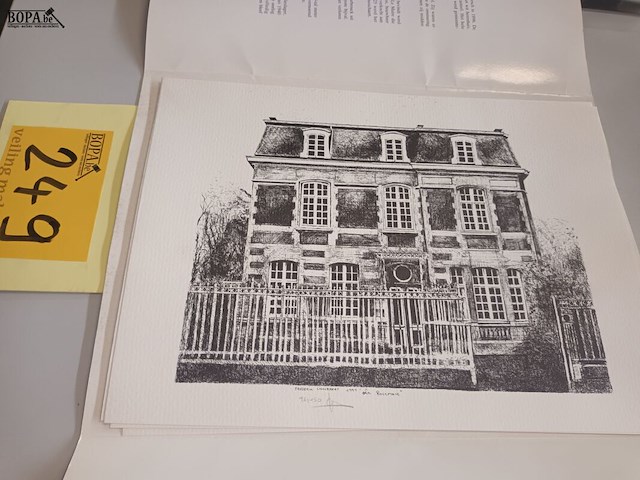 Lot 249 - bundel met prenten heemkring wevelgem - afbeelding 2 van  4