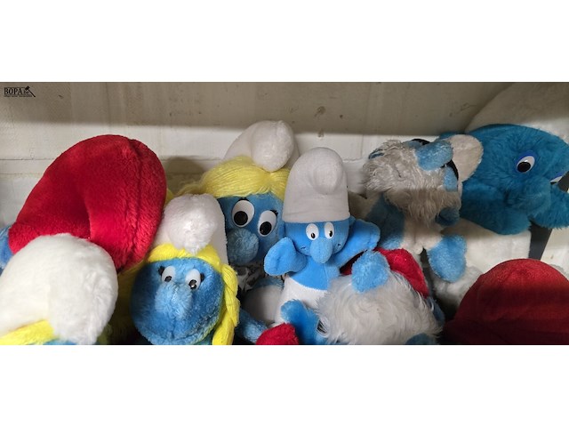 Lot 249 - lot diverse smurfen knuffels - afbeelding 3 van  6