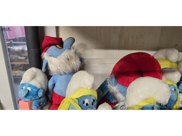 Lot 249 - lot diverse smurfen knuffels - afbeelding 5 van  6
