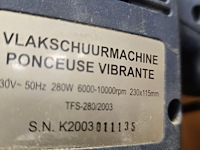 Lot 249 - vlakschuurmachine top craft - afbeelding 4 van  5