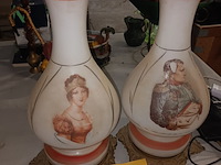 Lot 25 - antieke olielampen. 2 stuks - afbeelding 3 van  3