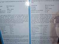 Lot 25 - badkamerventilator wahl bach - afbeelding 3 van  3