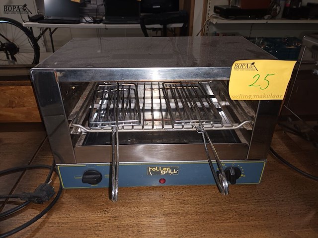 Lot 25 - croque machine roller grill - afbeelding 1 van  3