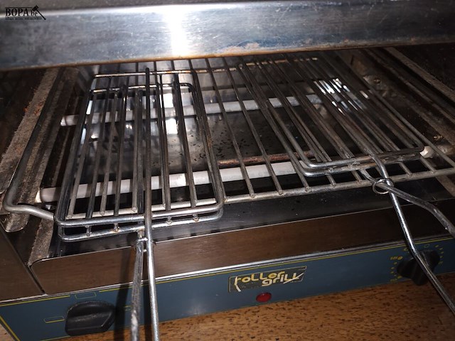 Lot 25 - croque machine roller grill - afbeelding 3 van  3