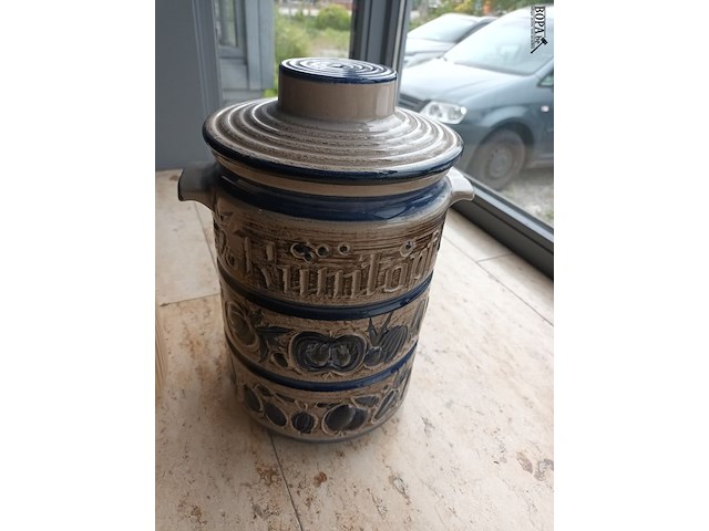 Lot 25 - decoratieve potten. 2 stuks - afbeelding 2 van  5