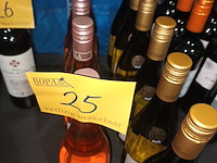 Lot 25 - flessen rosé wijn. 5 stuks - afbeelding 2 van  2