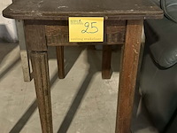 Lot 25 - italiaanse rustieke massief vurenhouten tafel '80 - afbeelding 1 van  2