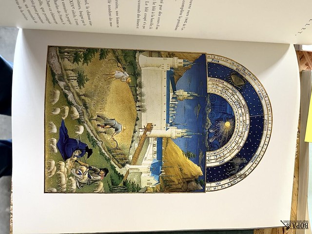 Lot 25 - les très riches heures du duc de berry - afbeelding 3 van  5