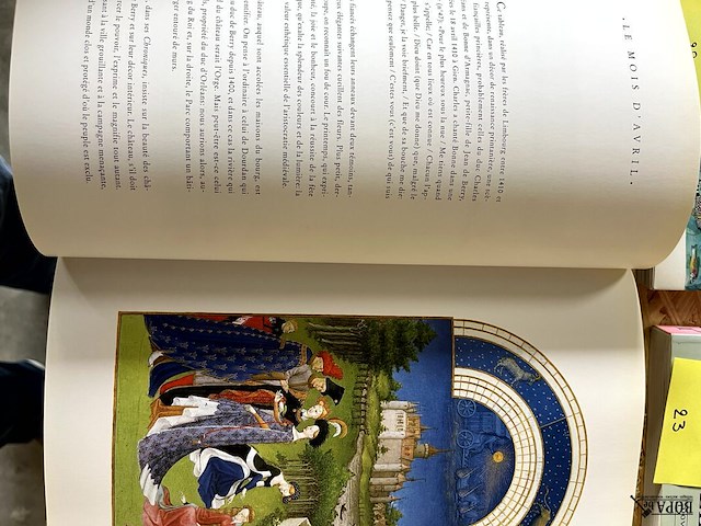 Lot 25 - les très riches heures du duc de berry - afbeelding 4 van  5