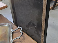 Lot 25 - muurplanken zwart 2 stuks - afbeelding 3 van  3