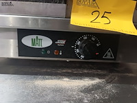 Lot 25 - professioneel wafelijzer matt - afbeelding 2 van  3