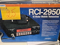 Lot 25 - rci-2950 10 m mobile tranceiver