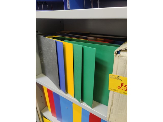 Lot 25 - ringmappen - afbeelding 2 van  3