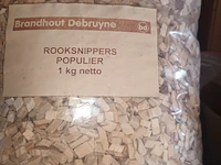 Lot 25 - rookhout snippers populier 1 kg. 19 stuks - afbeelding 2 van  2