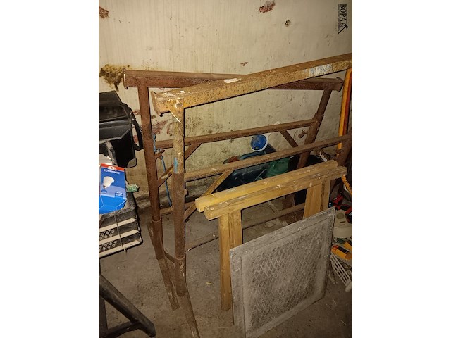 Lot 25 - schragen en onderdelen - afbeelding 5 van  6