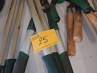 Lot 25 - tuinscharen. 6 stuks - afbeelding 1 van  3