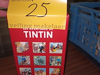 Lot 25 - verzamelbox tintin videocassettes - afbeelding 1 van  4
