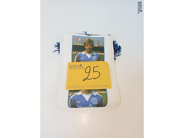 Lot 25 - vintage sjaal club brugge bacchus - afbeelding 7 van  7