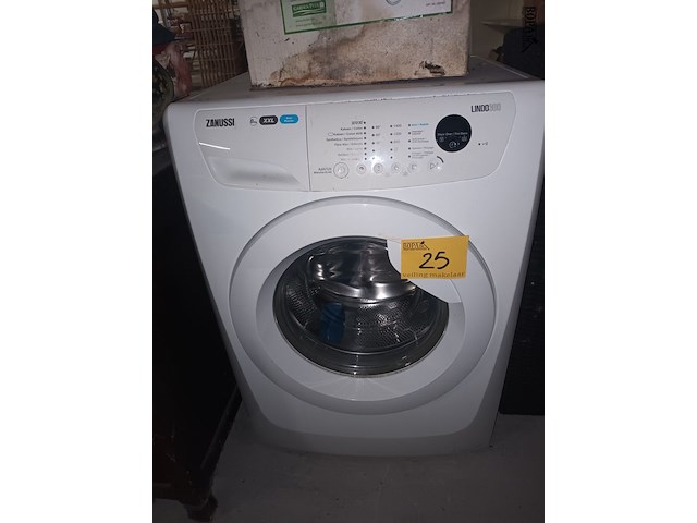 Lot 25 - wasmachine zanussi - afbeelding 1 van  5