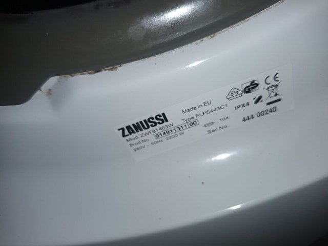 Lot 25 - wasmachine zanussi - afbeelding 5 van  5