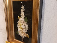 Lot 250 - schilderij in kader. gesigneerd - afbeelding 2 van  3