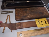 Lot 252 - antieke meettoestellen. 5 stuks - afbeelding 3 van  3