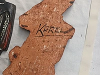 Lot 252 - keramiek. 3 stuks - afbeelding 6 van  7