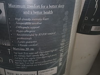 Lot 252 - matras 80 x 200 cm - afbeelding 2 van  4