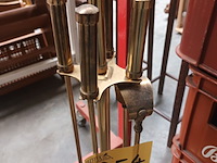 Lot 254 - haardstel in koper - afbeelding 3 van  3
