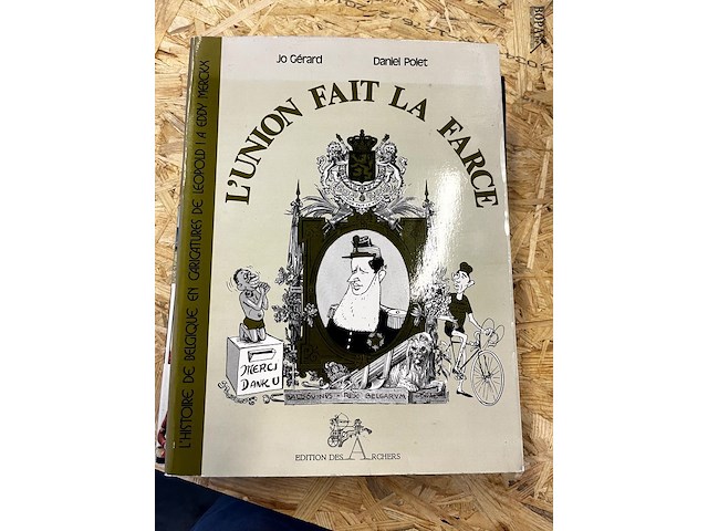 Lot 254 - l'union fait la en marc sleen en le canard sauvage 3 boeken - afbeelding 1 van  15
