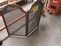 Lot 255 - haardscherm in koper - afbeelding 3 van  3