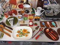 Lot 255 - retro decoratie en huisraad. 70 stuks