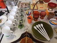 Lot 255 - retro decoratie en huisraad. 70 stuks - afbeelding 2 van  9