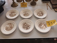 Lot 255 - sierborden. 6 stuks - afbeelding 1 van  4