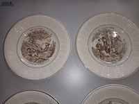 Lot 255 - sierborden. 6 stuks - afbeelding 2 van  4