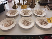 Lot 255 - sierborden. 6 stuks - afbeelding 4 van  4