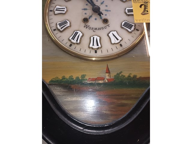 Lot 256 - oeil de boeuf klok - afbeelding 3 van  5